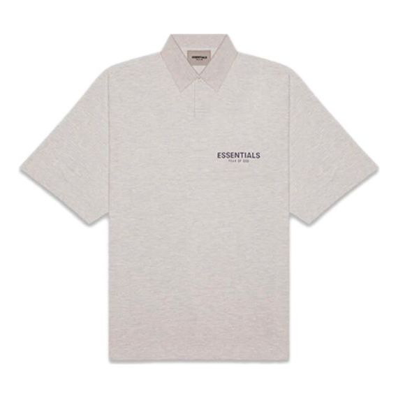 Polotröja Fear of God Essentials FW20 Polo Grå | 0125250500231260