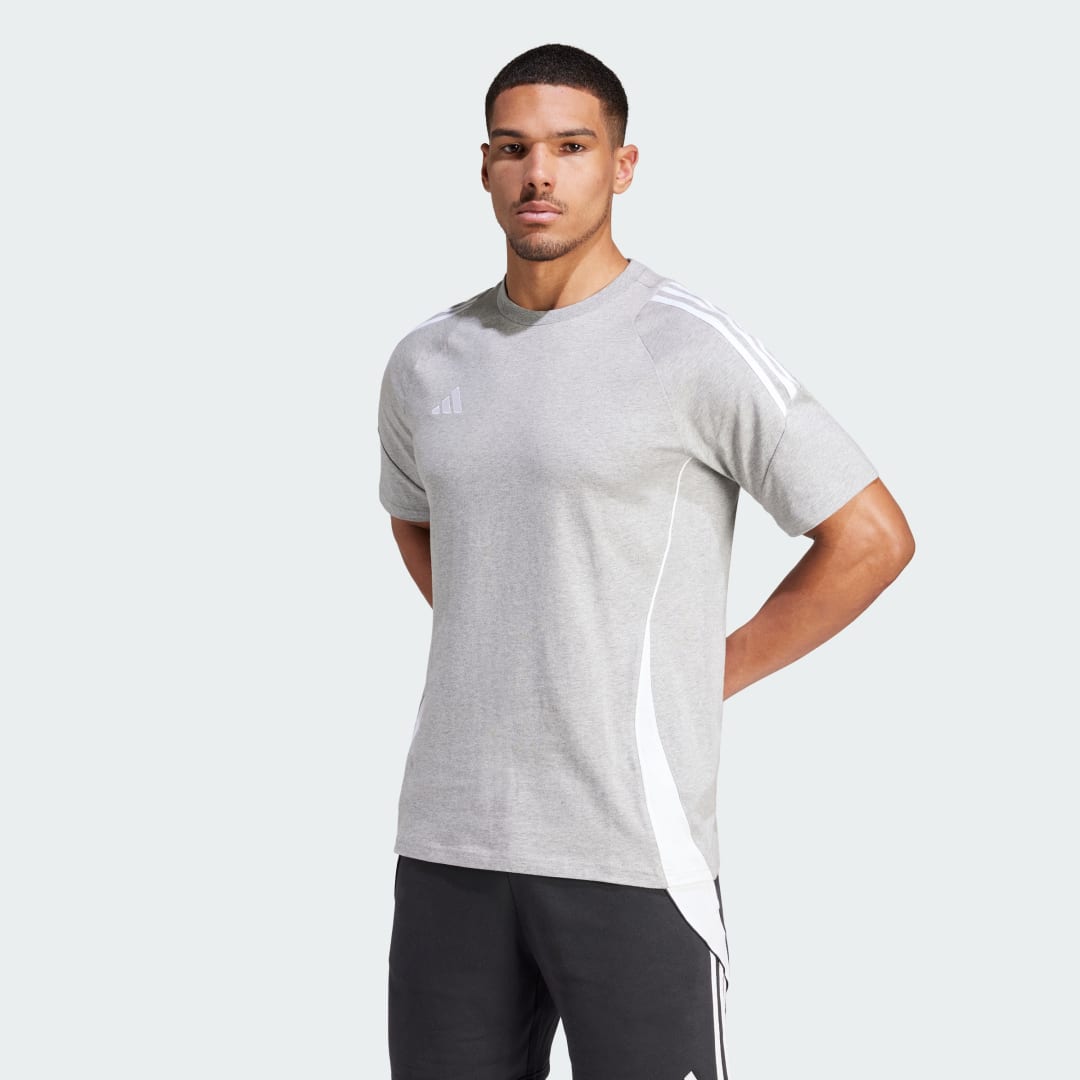 T-shirt adidas Performance Tiro 24 Sweat Grå | IR9348, 0