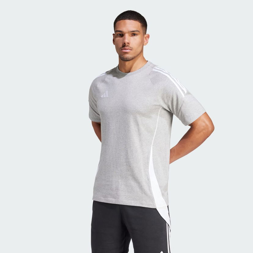 T-shirt adidas Performance Tiro 24 Sweat Grå | IR9348