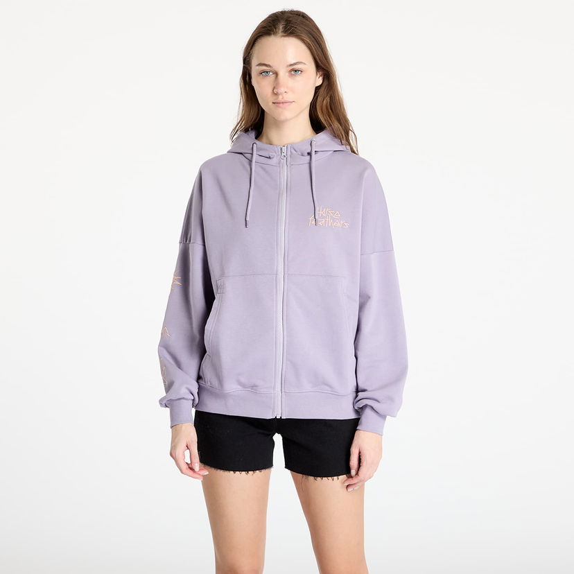 Sweatshirt Horsefeathers Horsefeathers Sima Full-Zip Hoodie Purpur | SW930B