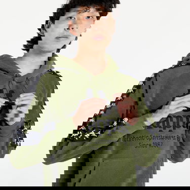 Sweatshirt Kappa Banda Viper Hoodie Grön | 34181UW C1B, 2