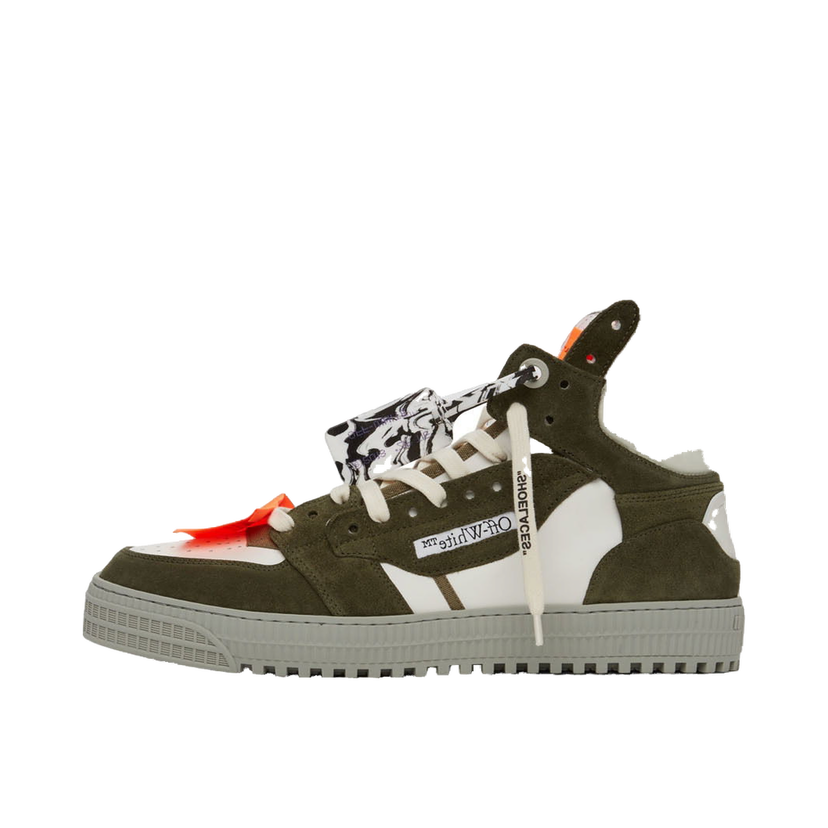Sneakers och skor Off-White Off Court 3.0 High-Top Grön | OMIA065F21LEA0036310