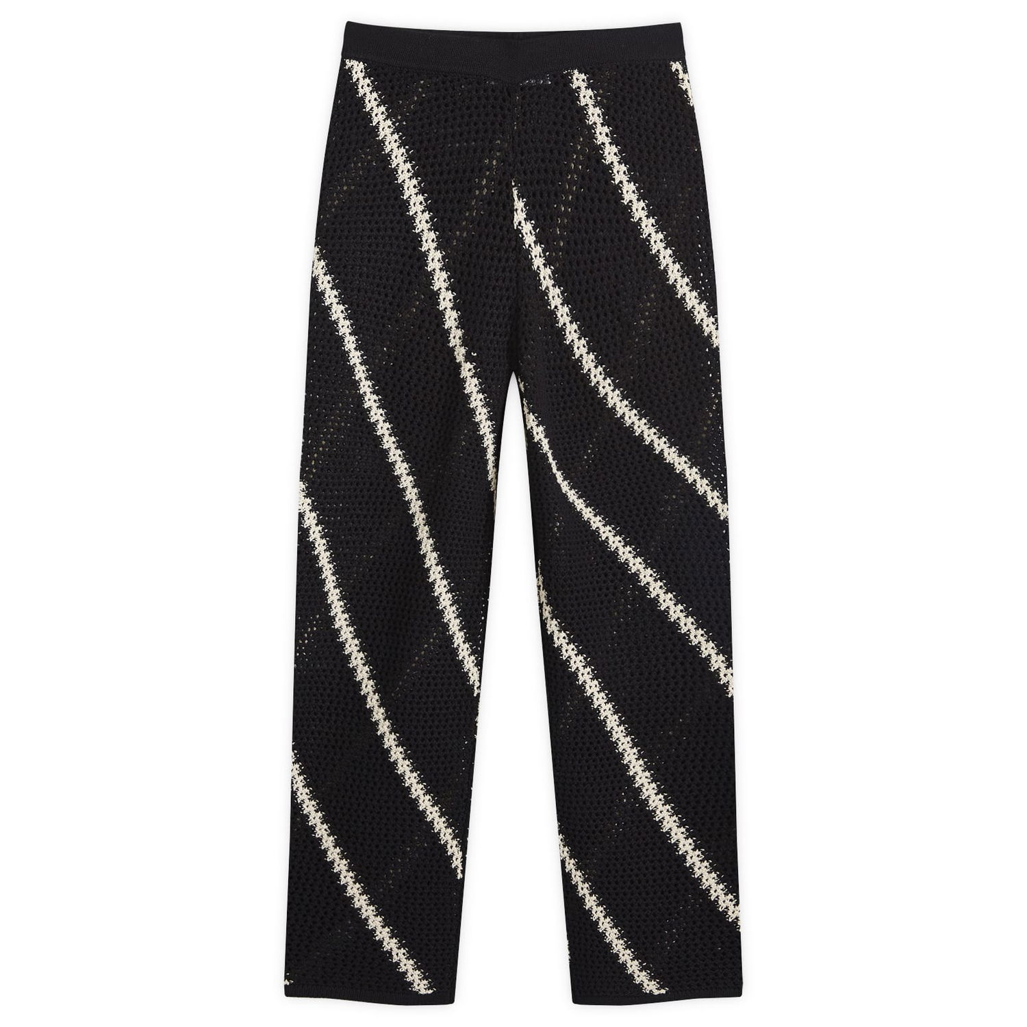 Byxor Samsoe Samsoe Samsøe Samsøe Saisha Knitted Trousers, X-Small Svart | F24200029-CLR001600, 0