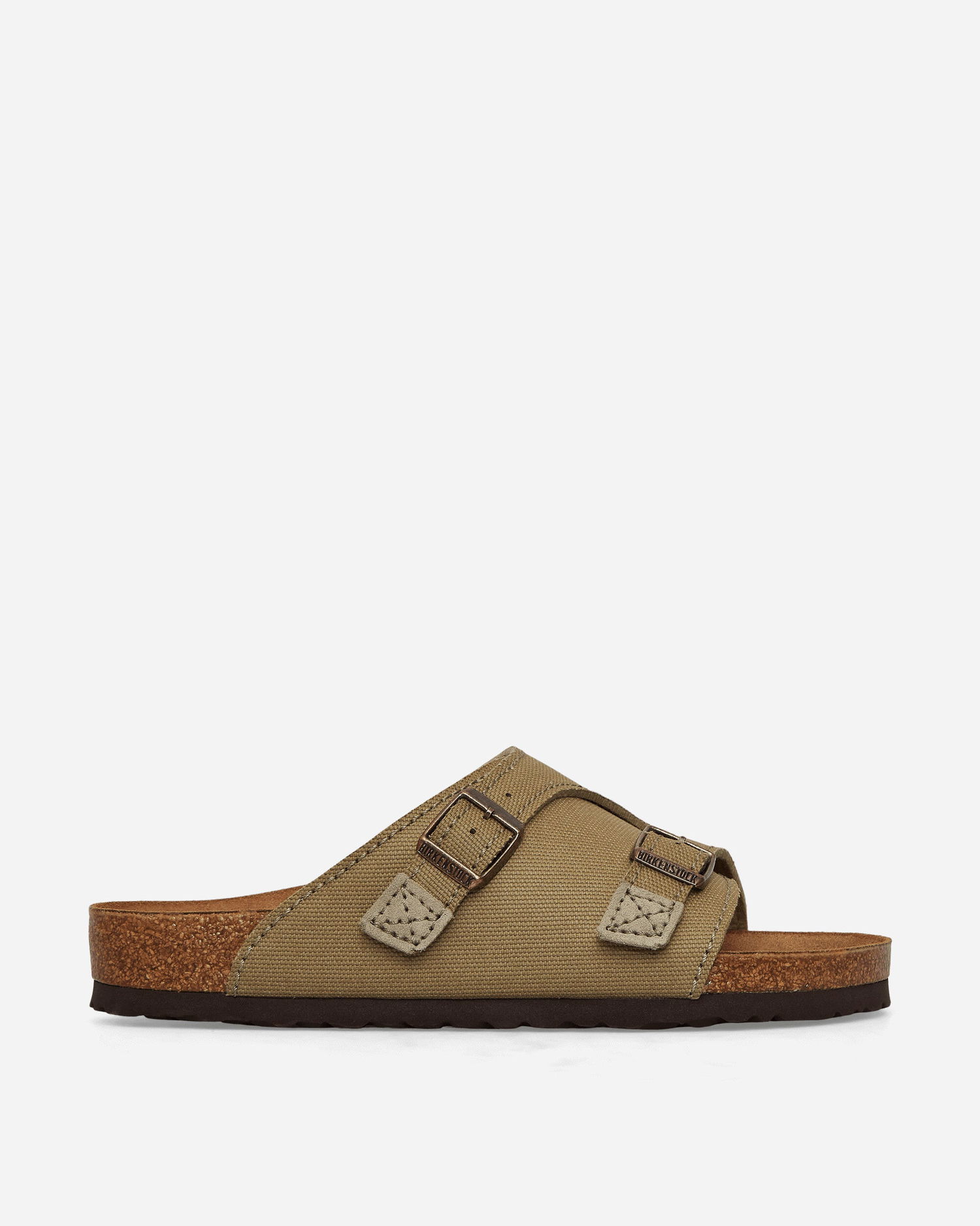 Sneakers och skor Birkenstock Zürich Suede Canvas Sandals Grön | 1028755, 0