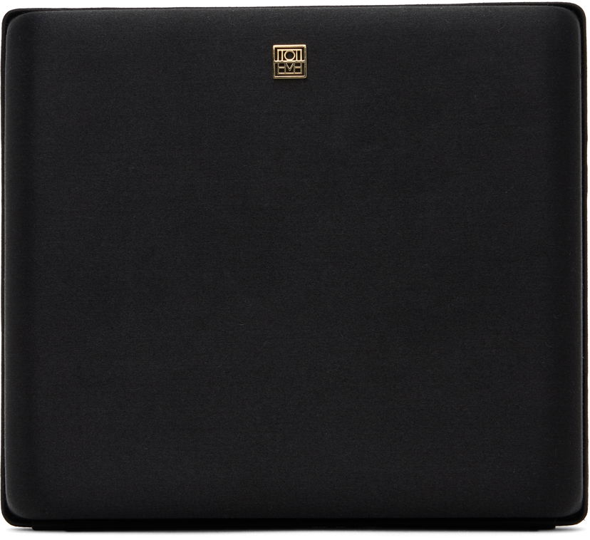 Plånbok TOTEME TOTEME Satin Box Clutch Svart | 252-WAL0081-FB0227