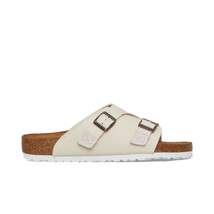Sneakers och skor Birkenstock Zürich Suede Canvas Sandals Vit | 1028800