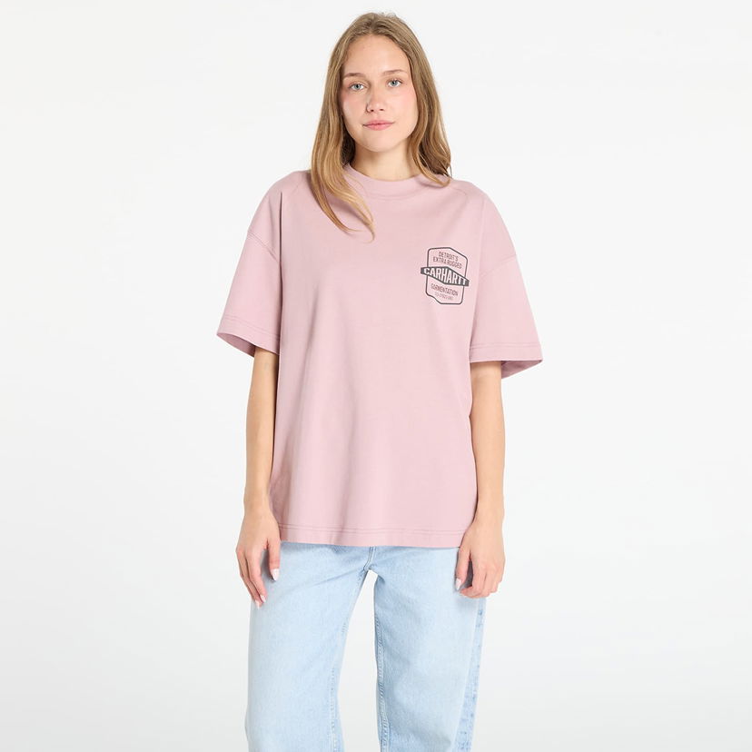 T-shirt Carhartt WIP Carhartt WIP S/S Networks T-Shirt Rosa | I035624.1NJXX