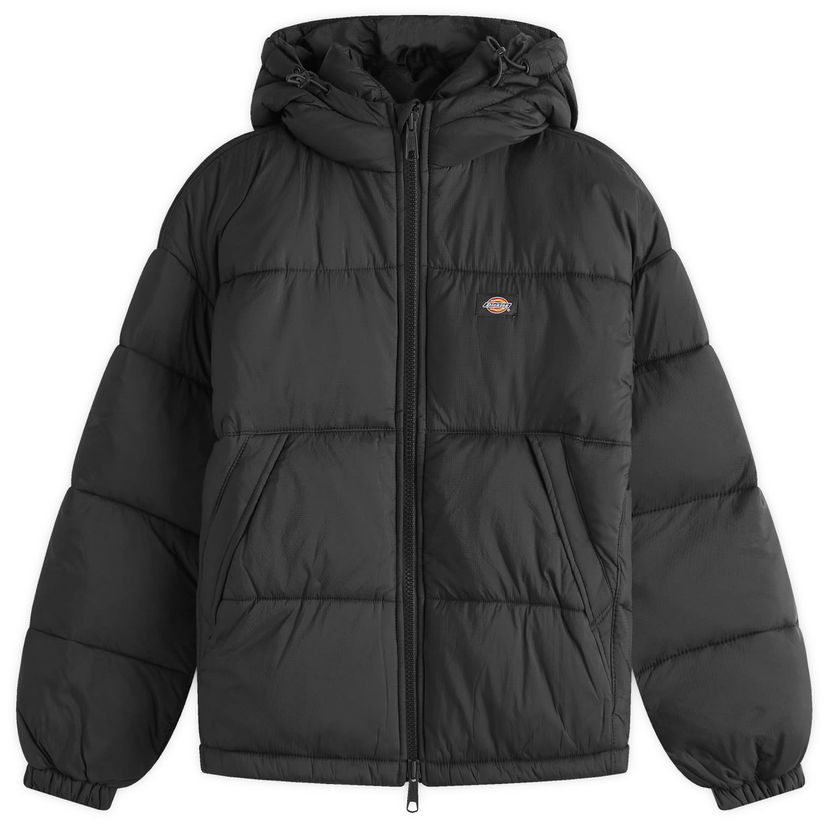 Pufferjacka Dickies Alatna Oversized Puffer Jacket Black Svart | DK0A4YJU-001