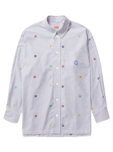 Skjorta KENZO Target Oversized Shirt Grå | FD65CH5079LJ.97
