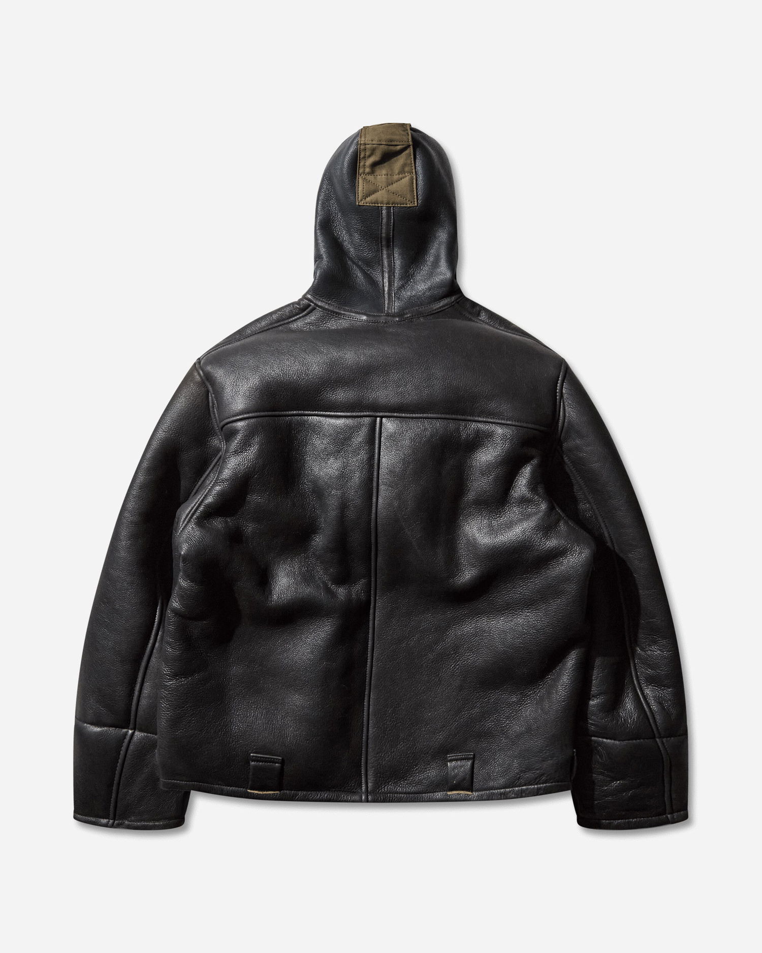 Jacka OUR LEGACY Blizzard Hooded Leather Jacket Svart | W4259BN 001, 0