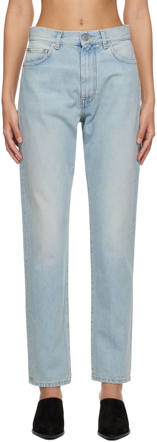 Jeans Loulou de Saison Loulou de Saison Wular Jeans Blå | WULAR