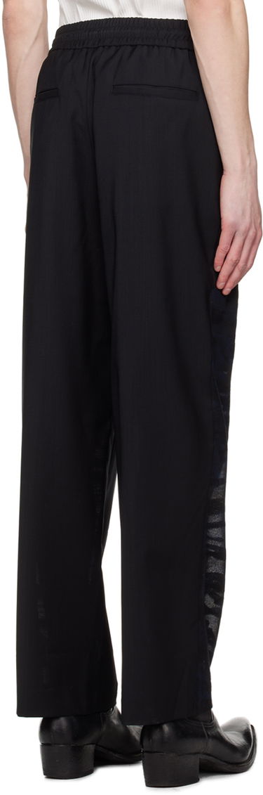 Byxor Feng Chen Wang Feng Chen Wang Paneled Trousers Svart | FMS15TR13, 2
