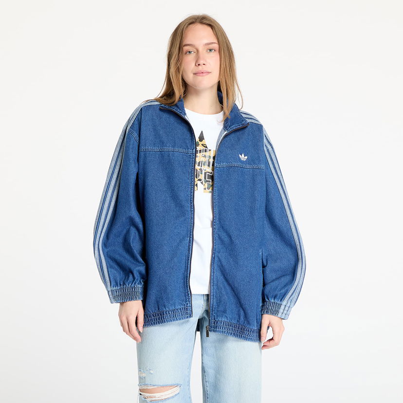 Jacka adidas Originals Adicolor Denim Adilenium Track Top Blå | JY2896