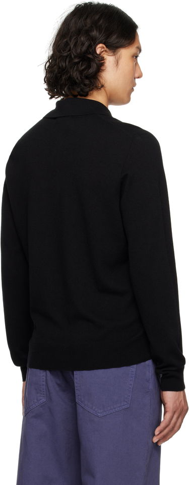 Sweater The Row The Row Judi Knit Polo Svart | 918-Y751, 2