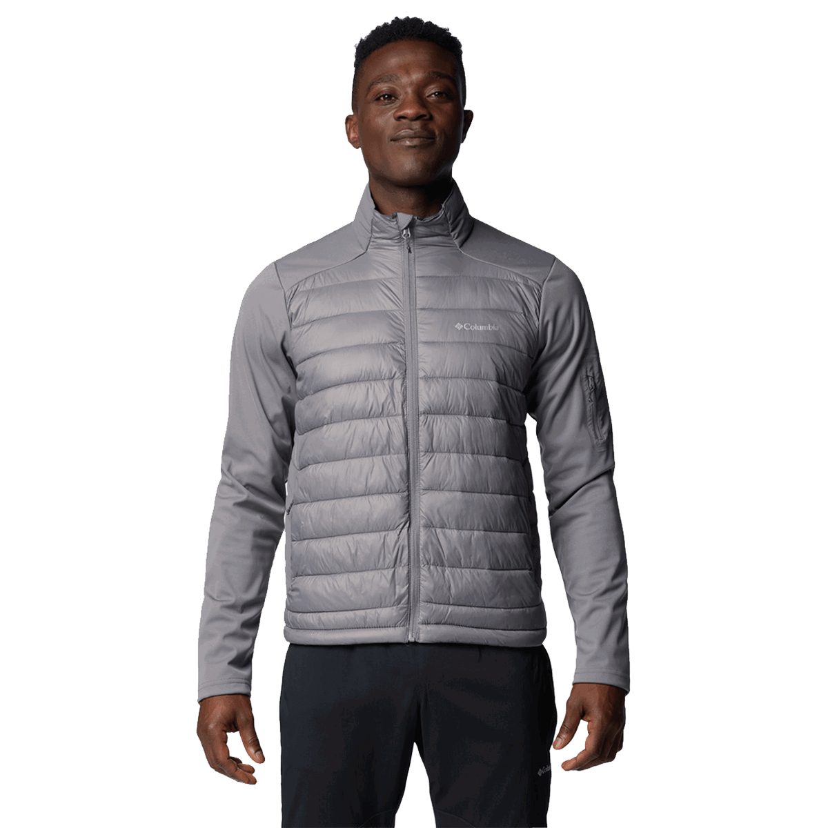 Pufferjacka Columbia Tech™ Hybrid Softshell Grå | 2090384023, 0