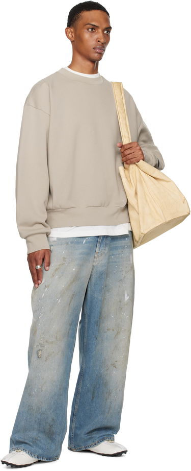 Sweatshirt Fear of God ESSENTIALS Fleece Crewneck Sweatshirt Beige | 192SP252041F, 3