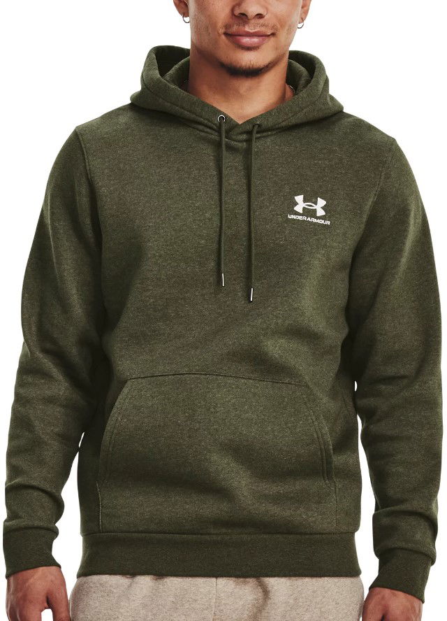 Sweatshirt Under Armour UA Essential Fleece Grön | 1373880-391, 0