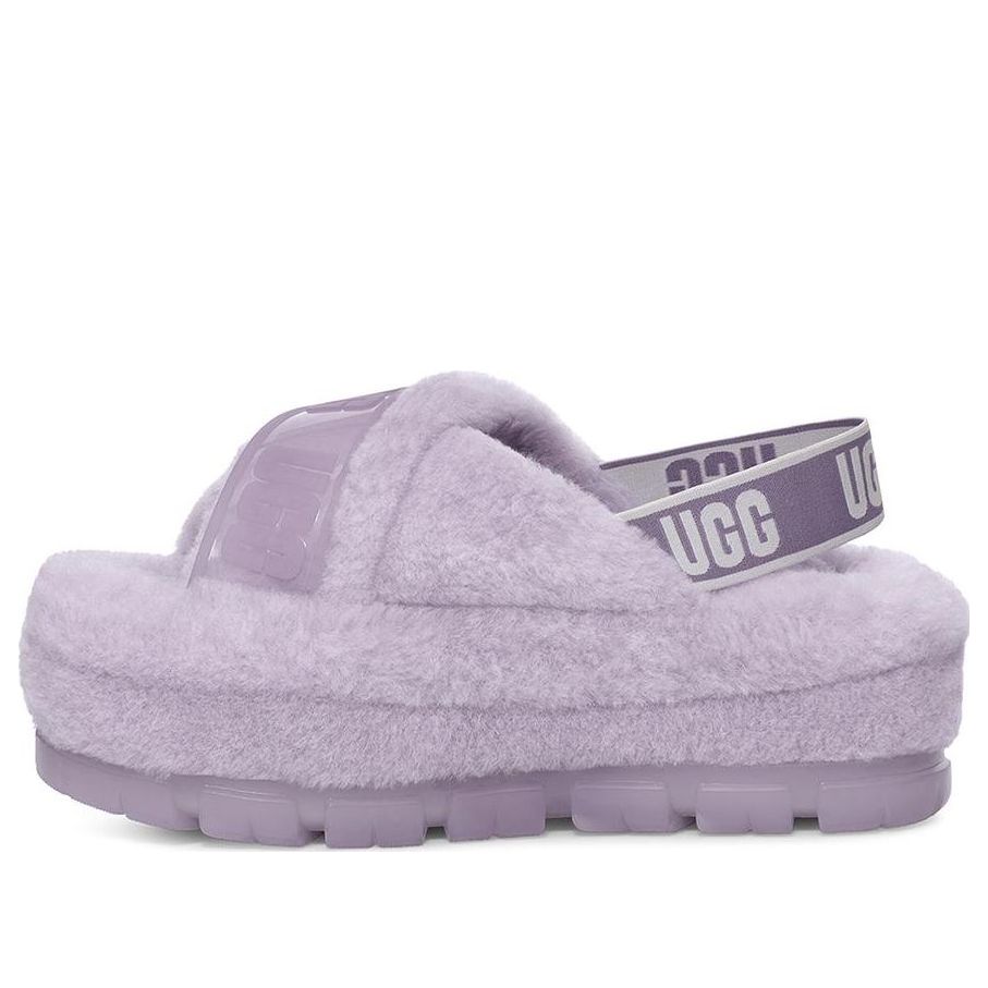 Sneakers och skor UGG Fuzzita Clear Slides Purpur | 1135237-JGL, 0