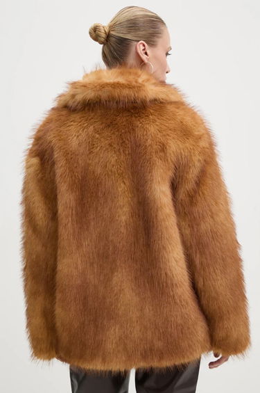 Rockar STAND STUDIO Stand Studio Janice Faux Fur Jacket Brun | 61239.9156, 2