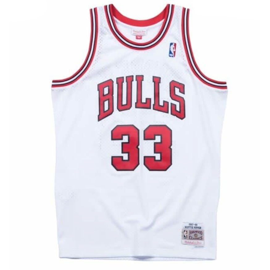 Jersey Mitchell & Ness Chicago Bulls Scottie Pippen Swingman Jersey Vit | SMJYAC18054-CBUWHIT97SPI, 0