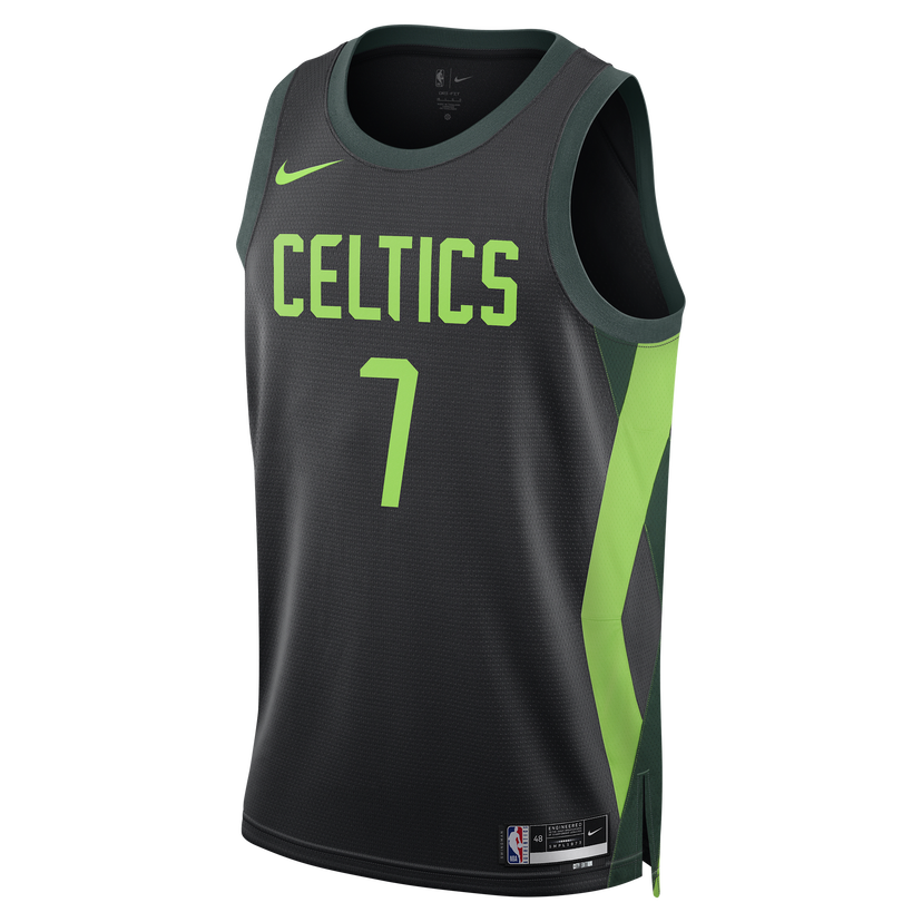 Jersey Nike Dri-FIT NBA Swingman Jaylen Brown Boston Celtics City Edition 2024/25 Grön | FQ4335-010