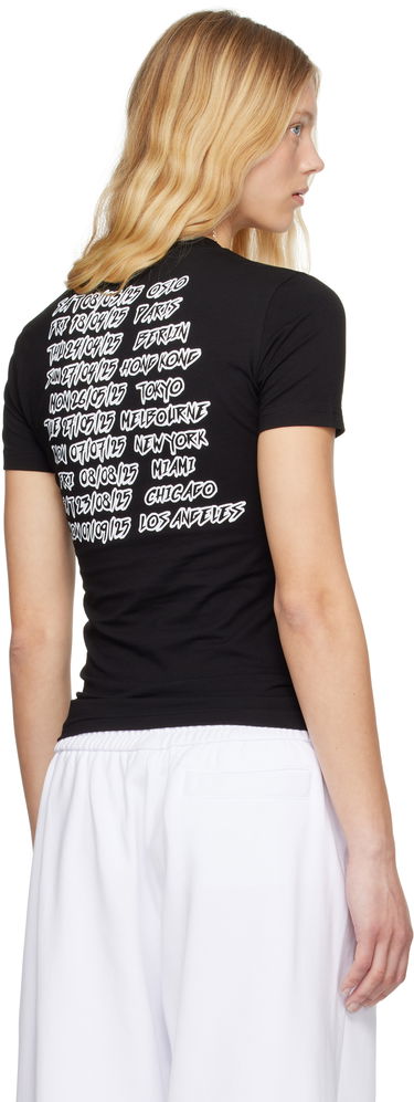 T-shirt Versace Versace Jeans Couture 'Tour' T-Shirt Svart | E78HAHC07_ECJ02C, 2