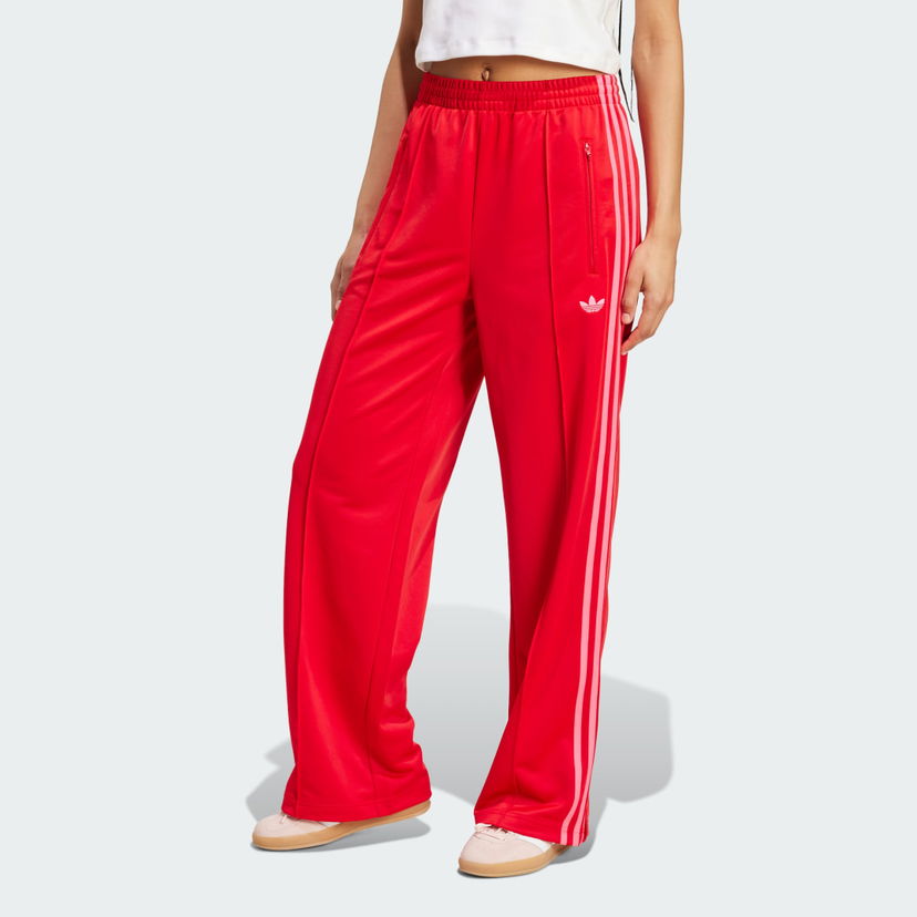 Träningsbyxor adidas Performance Adicolor Classic Firebird Loose Track Pants Röd | JW1225