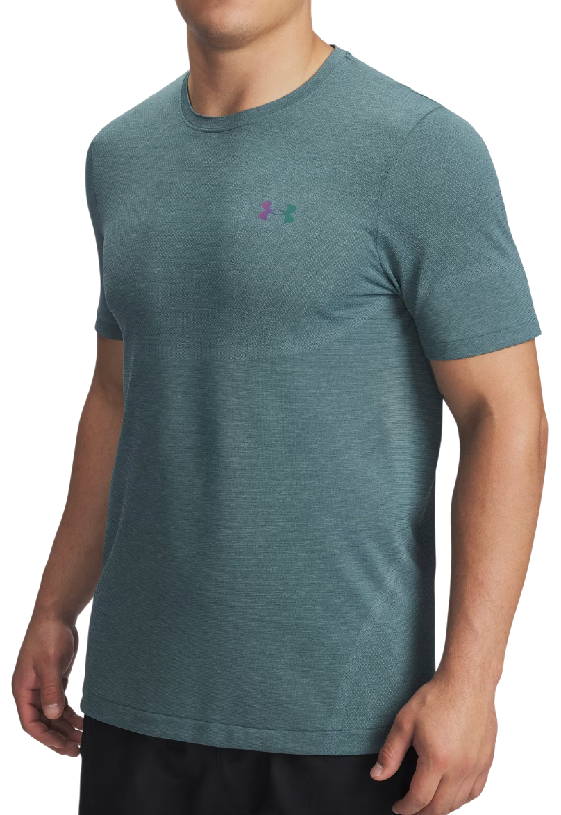 T-shirt Under Armour Vanish Elite Seamless Short Sleeve T-Shirt Turkos | 1376781-587