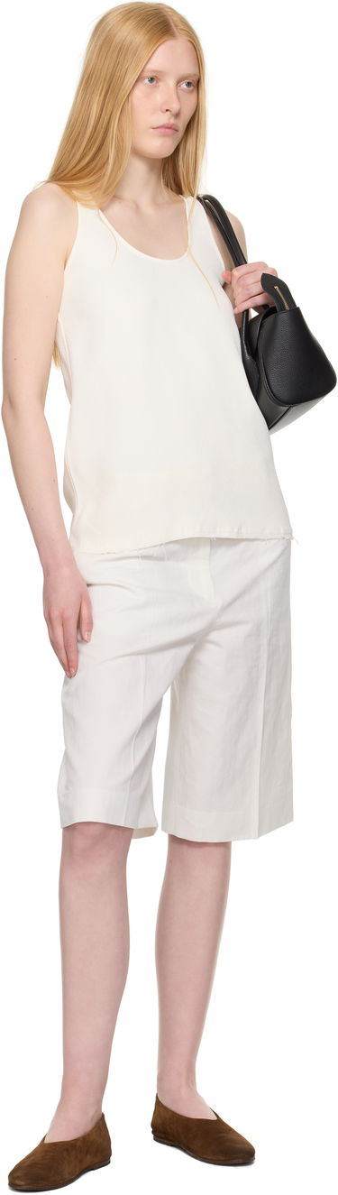 Linne TOTEME TOTEME Sablé Tank Top Vit | 252-WRT0510-FB0240, 3