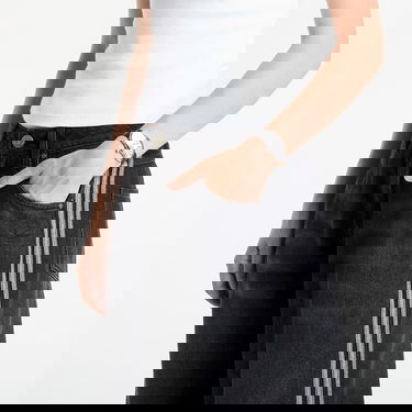 Jeans adidas Performance Adicolor Adilenium Wide-Leg Jeans Svart | JV7453, 4