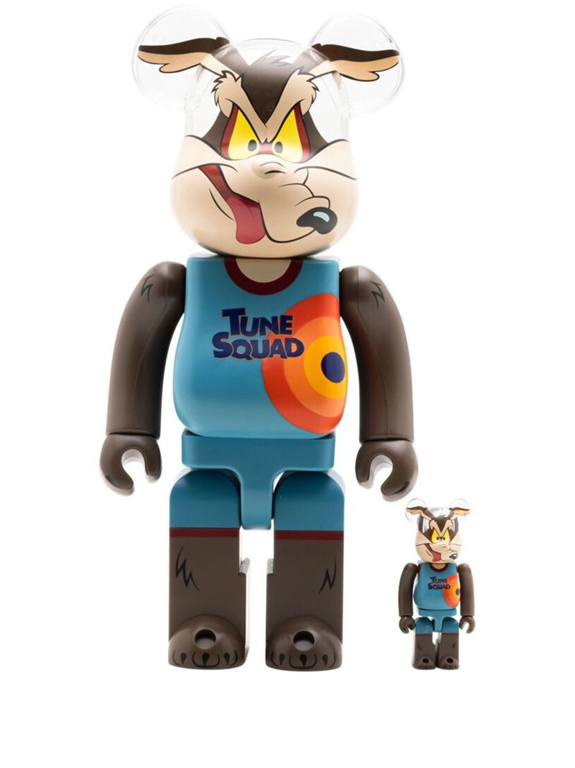 Samlarobjekt Medicom Toy Wile E. Coyote "Space Jam: A New Legacy" BE@RBRICK 100% and 400% figure set - Brown Beige | MEDI295222273222