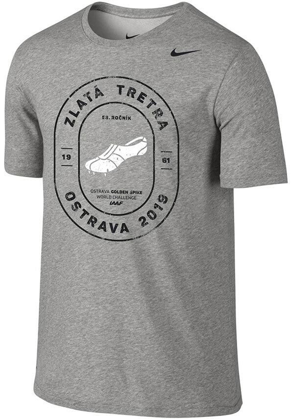 T-shirt Nike DRI-FIT SS VERSION 2.0 ZLATA TRETRA T-Shirt Grå | 706625-063-zt