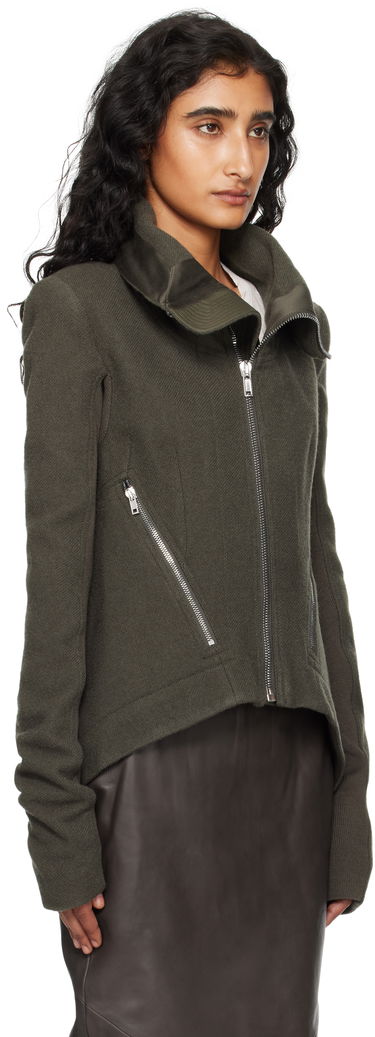 Jacka Rick Owens Rick Owens Naska Biker Jacket Grön | RP02E4735 WBD, 1