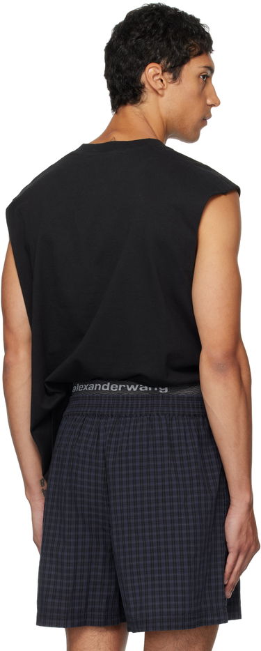 Linne Alexander Wang Alexander Wang Muscle Tank Top Mörkblå | 6CC3251105, 2