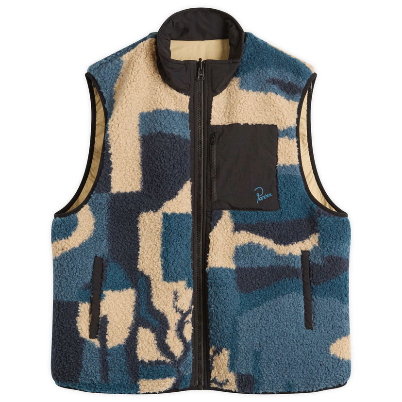 Väst By Parra Parra Infinite Bird Reversible Vest Flerfärgad | 54250-NBL