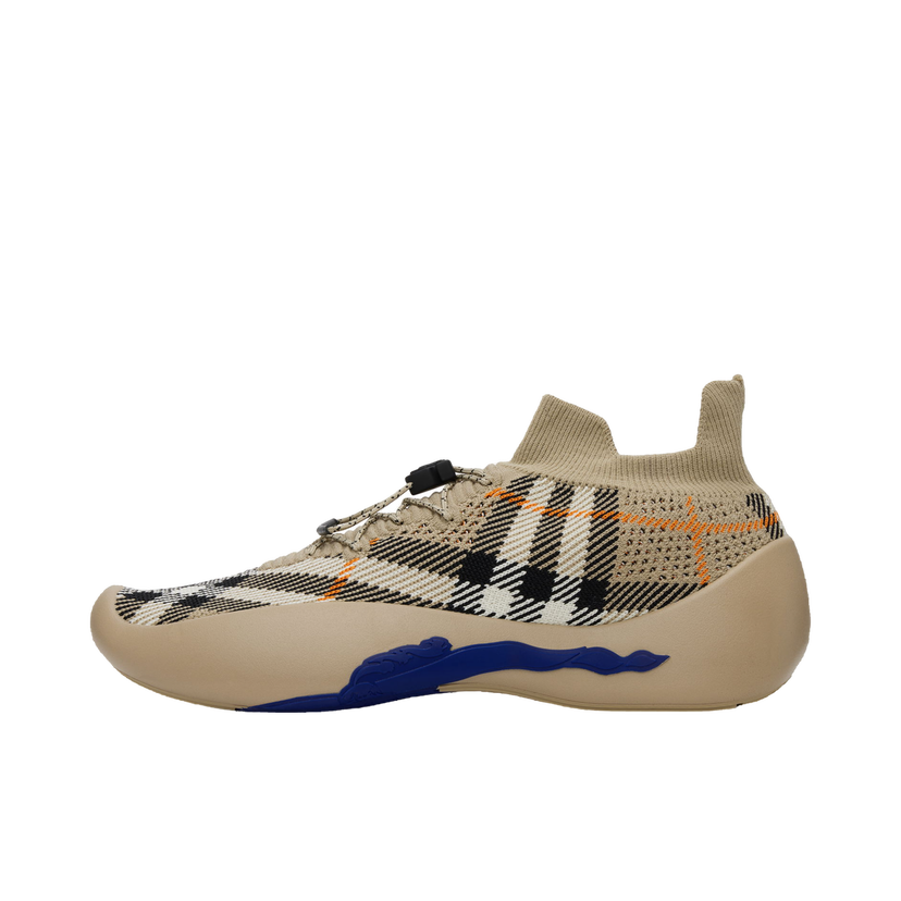 Sneakers och skor Burberry Check Knit Neptune Beige | 8099320