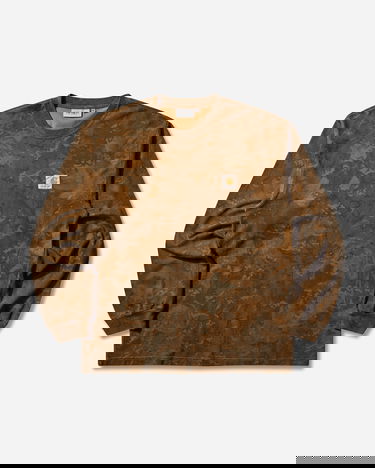 T-shirt Carhartt WIP Carhartt WIP Long Sleeve Camo Combi T-Shirt Brun | I035858_9, 4