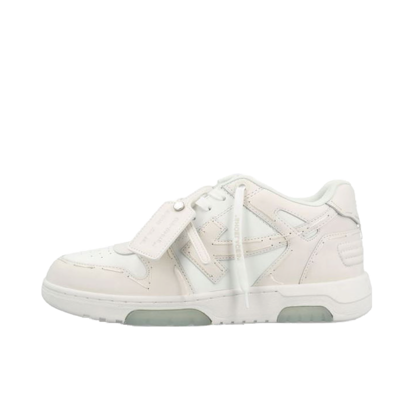 Sneakers och skor Off-White Out Of Office Sartorial Stitching "White Coco" Vit | OMIA189S23LEA0140101