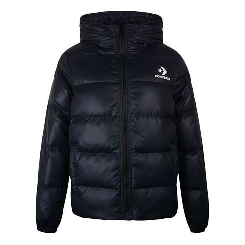 Pufferjacka Converse Converse Down Fill Puffer Jacket Mörkblå | 10006837-A05, 0