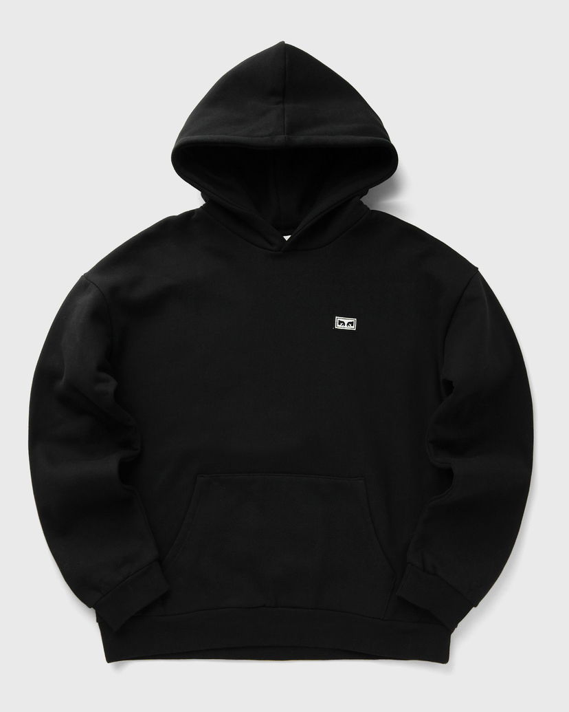Sweatshirt OBEY Extra Heavy Black Hoodie XL Svart | 112470238-BLK