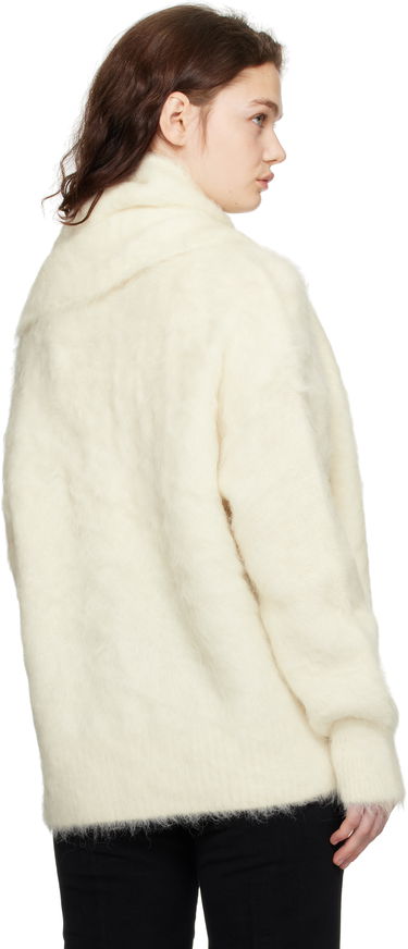 Sweater TOTEME TOTEME Draped-Scarf Knit Sweater Vit | 251-WRT0368-YA0106, 2