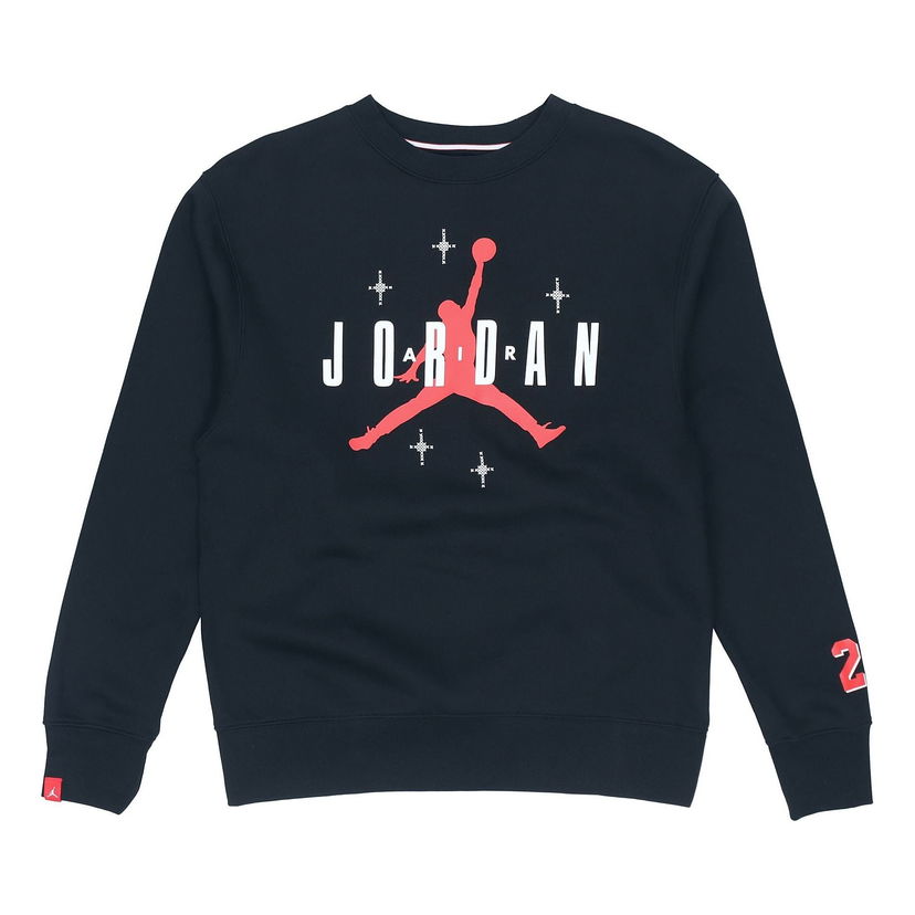 Sweater Jordan Air Jordan Athleisure Round Neck Pullover Mörkblå | DO9153-010