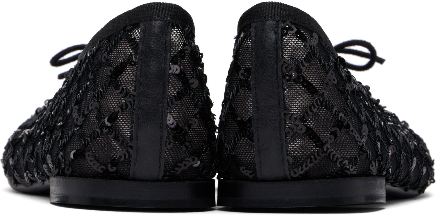 Skovård Repetto Repetto Lilouh Rubber Sole Ballerina Flats Svart | V4096RESEQ, 1