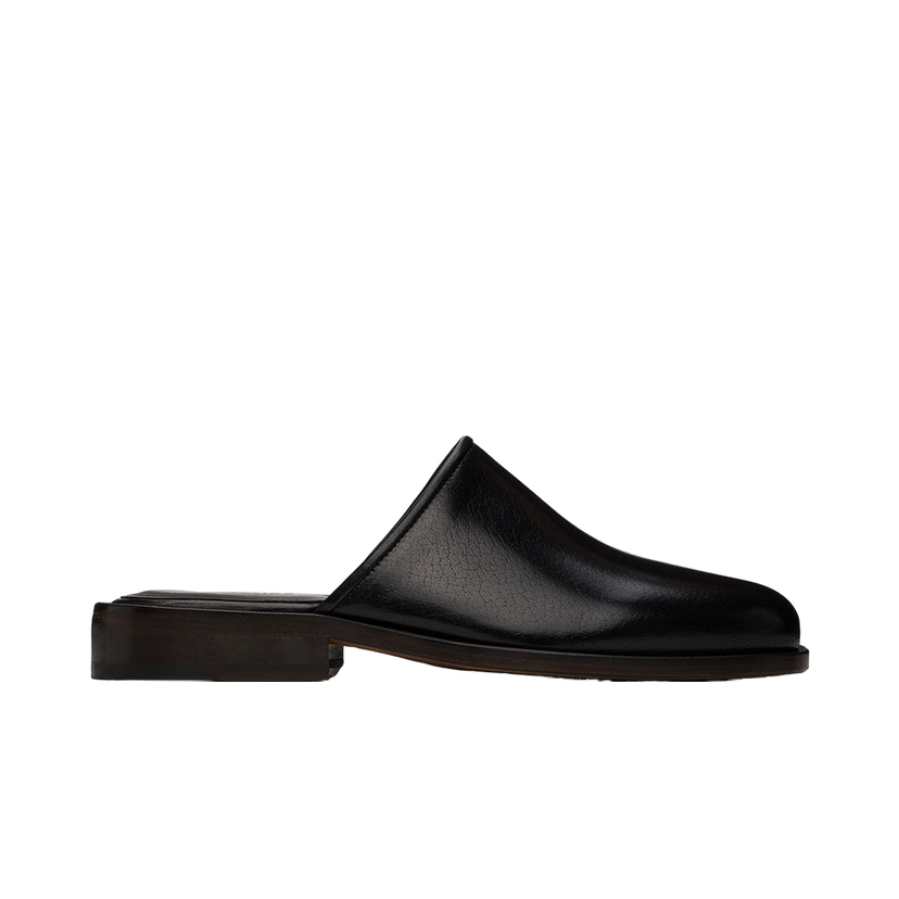 Sneakers och skor LEMAIRE Square Toe Mules Svart | FO0061 LL0042