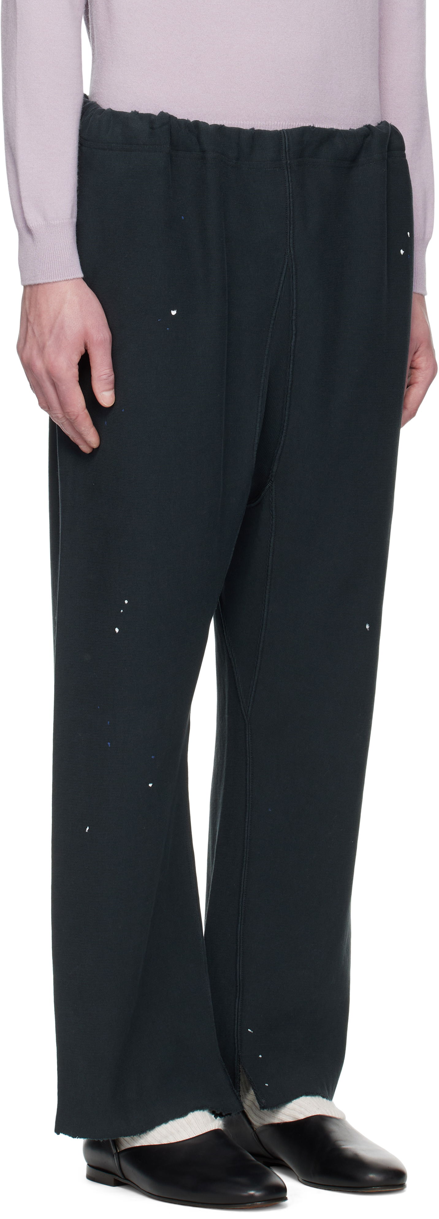 Träningsbyxor Maison Margiela Maison Margiela Distressed Sweatpants Grön | S50KA0677 M25019, 1