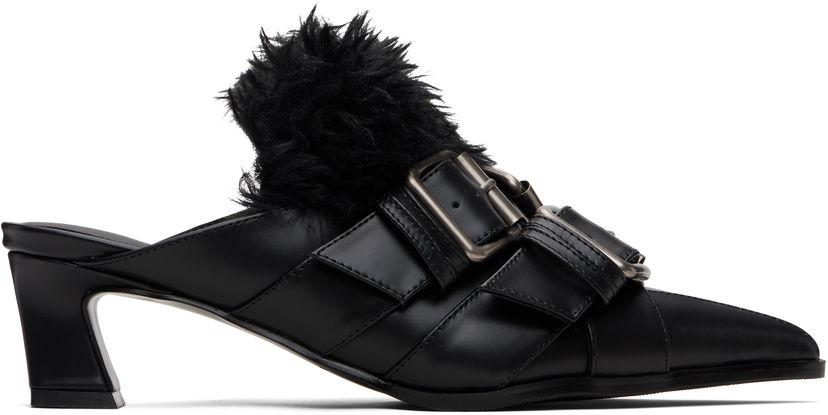 Tillbehör Andersson Bell Andersson Bell Layered Strap Mule Heels Svart | aaa485w