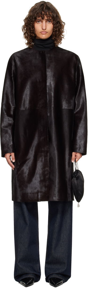 Rockar Loulou de Saison Loulou de Saison Miller Pony Effect Leather Coat Svart | MILLER, 0