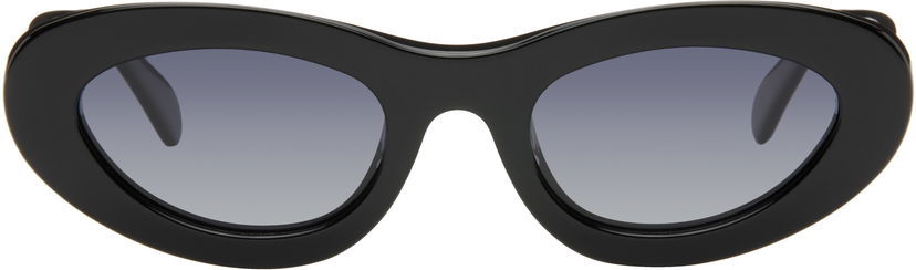 Solglasögon Anine Bing Roma Black Oversized Sunglasses Svart | A-12-10090-BLK1