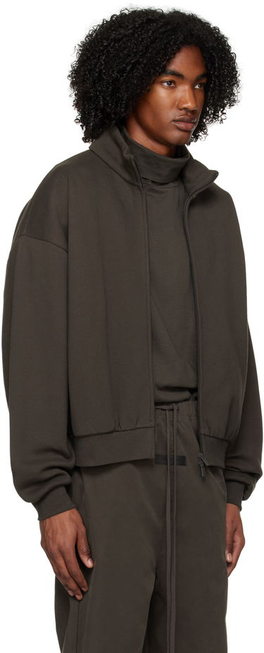 Sweatshirt Fear of God Essentials Full Zip Jacket Grå | 192BT225070FW, 1