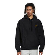 Sweatshirt Carhartt WIP Hooded American Script Svart | I028279.89.XX, 0
